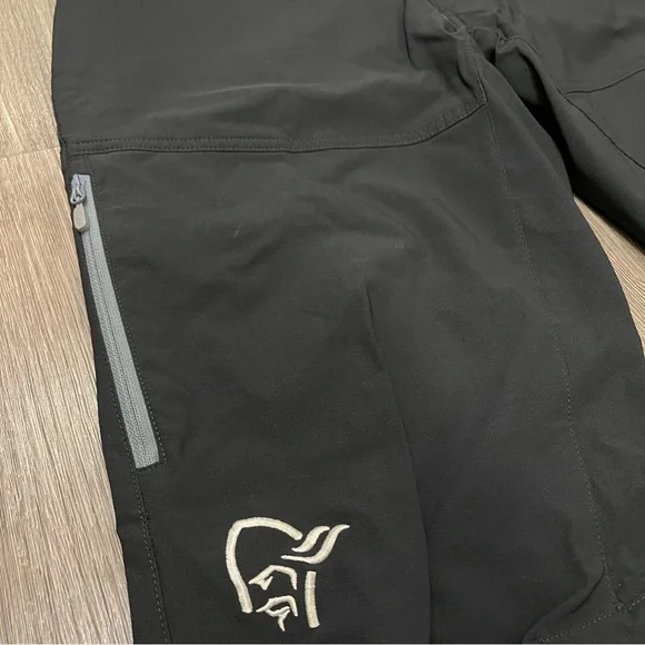 Norrona Men’s Falketind Flex1 Mountaineering Hiking Pants - Black Large - Picture 3 of 5